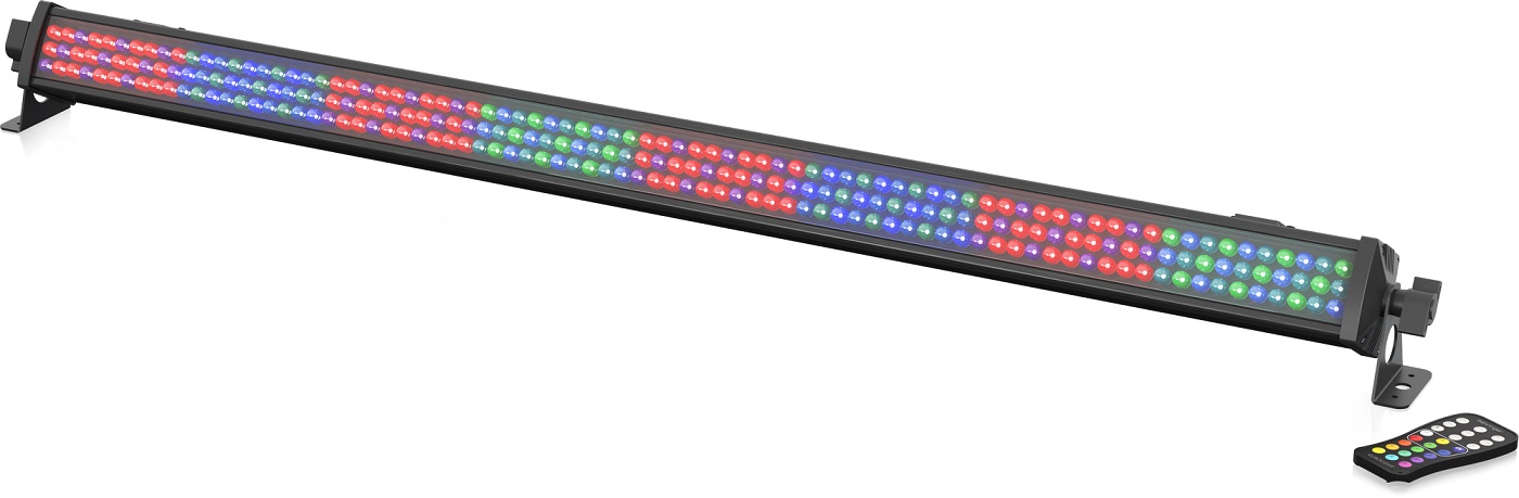 Behringer LED FLOODLIGHT BAR 240-8 RGB-R - светодиодная мультирежимная панель заливного света с ДУ в магазине для музыкантов Рок-н-Ролл