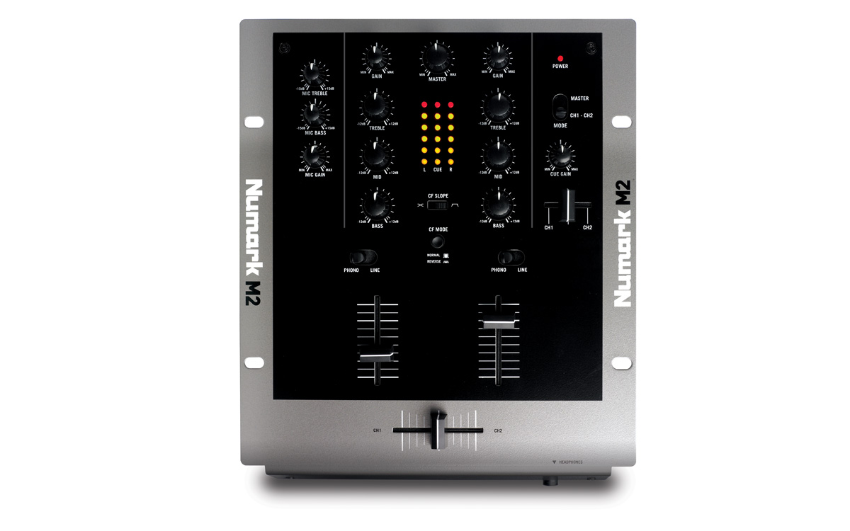 Numark M2  DJ-микшер 2 канала (2лин/2phono+1микр) 3-пол. эквал. в магазине для музыкантов Рок-н-Ролл