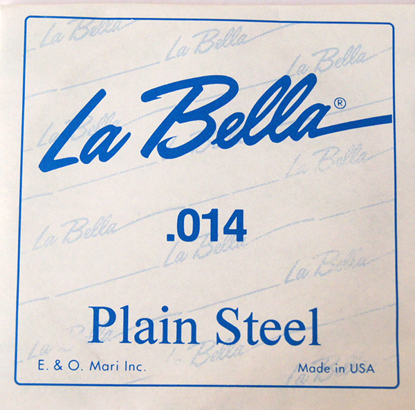 La Bella PS014 - одиночная струна, толщина 014", сталь в магазине для музыкантов Рок-н-Ролл