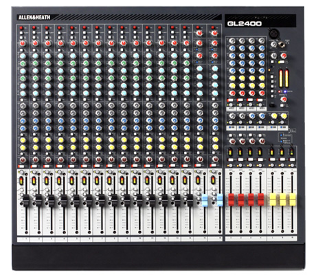 Allen&Heath GL2400-32  - 30 моно, 2 стерео, 4 груп в магазине для музыкантов Рок-н-Ролл