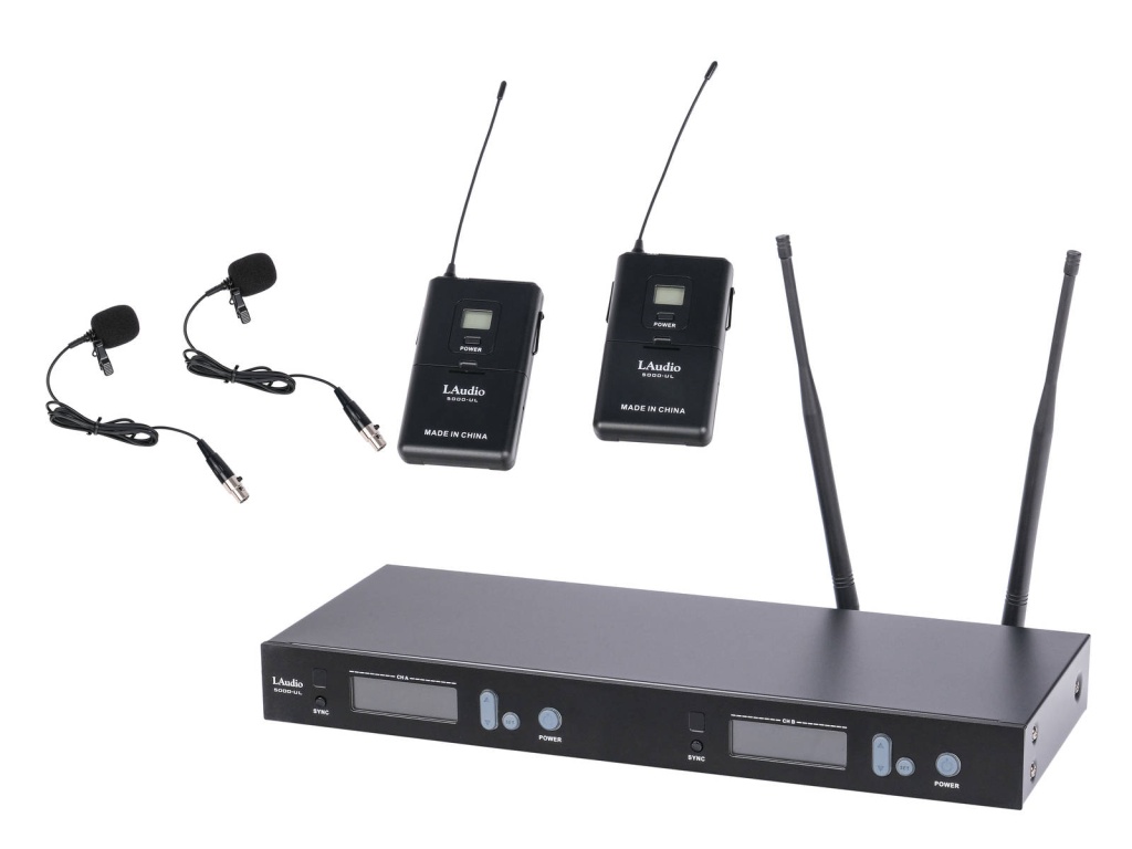 LAudio 5000-UL - Беспроводная микрофонная система, 2 петличных микрофона в магазине для музыкантов Рок-н-Ролл