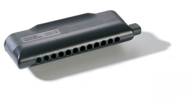 Hohner CX 12 Black 7545/48 A (M754520) - губн. гармоника - Chromatic, 12 отв., 48 яз. в магазине для музыкантов Рок-н-Ролл