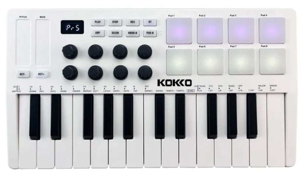 Kokko SMK-25 - MIDI-клавиатура 25 клавиш в магазине для музыкантов Рок-н-Ролл