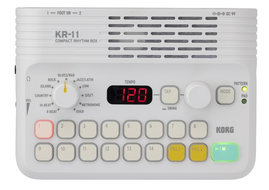 Korg KR-11 - ритм-машина в магазине для музыкантов Рок-н-Ролл