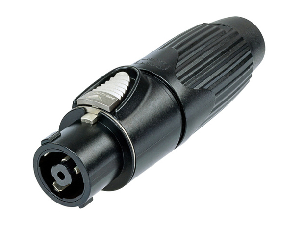 Neutrik NLT8FX-BAG - кабельный разъем Speakon male 8-контактный, металлический черненый корпус в магазине для музыкантов Рок-н-Ролл