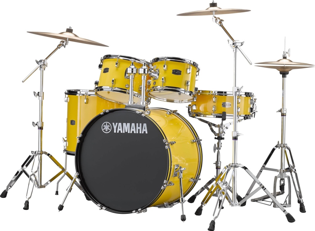 Yamaha RDP2F5-YL Rydeen - Барабанная установка со стойками, желтая в магазине для музыкантов Рок-н-Ролл