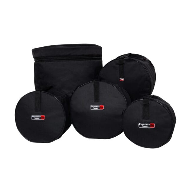 GATOR GP-JAZZFS-100 - набор из 5-ти чехлов для барабанов: 20"x16"  10"x7"  12"x8"  14"x14"  5.5"x14" в магазине для музыкантов Рок-н-Ролл