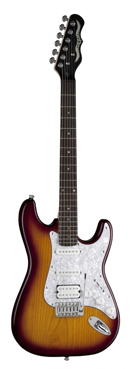 Dean AVLDX TBZ - электрогитара типа «strat», 22 лада 25 1/2, HSS, 2T+1V,цв.прозр. санберст в магазине для музыкантов Рок-н-Ролл