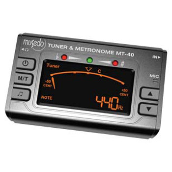 Musedo MT-40 - Метроном-Тюнер в магазине для музыкантов Рок-н-Ролл
