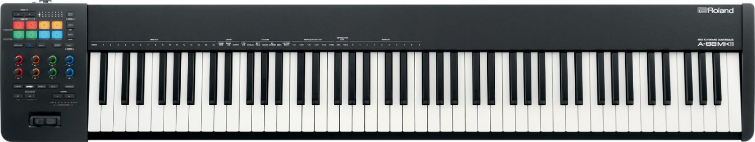 ROLAND A-88MK2 - миди клавиатура в магазине для музыкантов Рок-н-Ролл