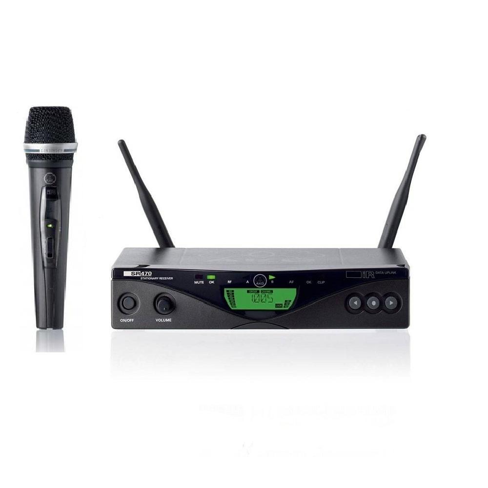 AKG WMS470 C5 SET BD7 - радиосистема с приёмником SR470 и ручн.передатчиком с конденсат. капсюлем С5 в магазине для музыкантов Рок-н-Ролл