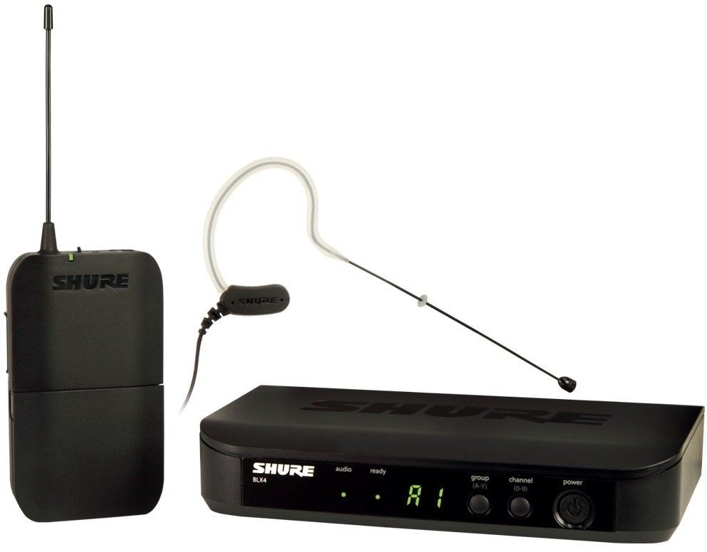 Shure BLX14E/MX53 M17 662-686 MHz - радиосистема головная с микрофоном MX153, цвет телесный в магазине для музыкантов Рок-н-Ролл