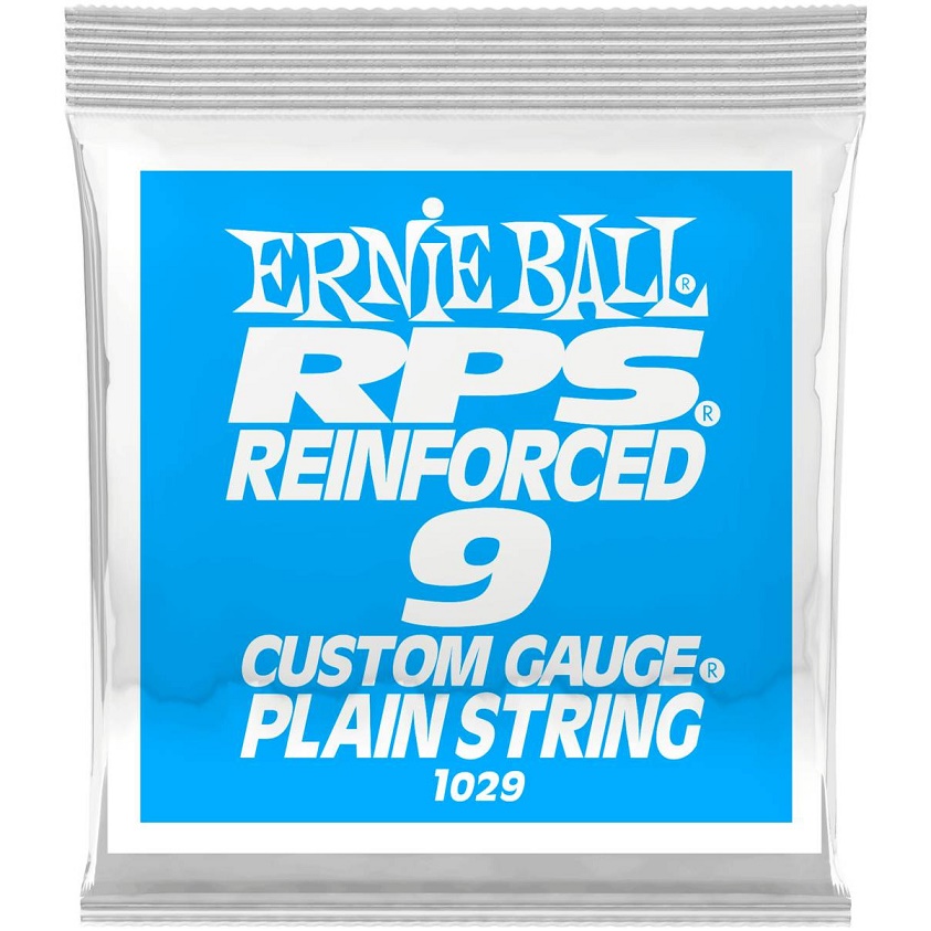 Ernie Ball 1029 - одиночная струна RPS для электрогитары. Сталь, калибр .009 в магазине для музыкантов Рок-н-Ролл