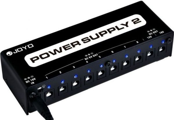 JOYO JP-02 Multi-Power Supply - Блок питания для педалей эффектов, 9 Вх8 шт, 12 Вх1 шт, 18 Вх1 шт в магазине для музыкантов Рок-н-Ролл