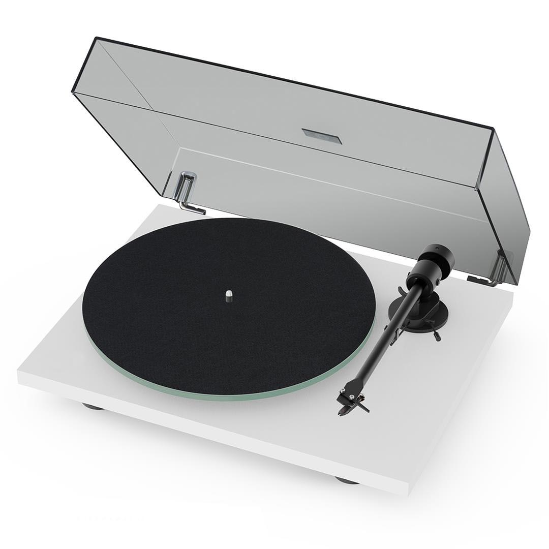 Pro-Ject T1 (OM 5E), WHITE - Виниловый проигрыватель в магазине для музыкантов Рок-н-Ролл