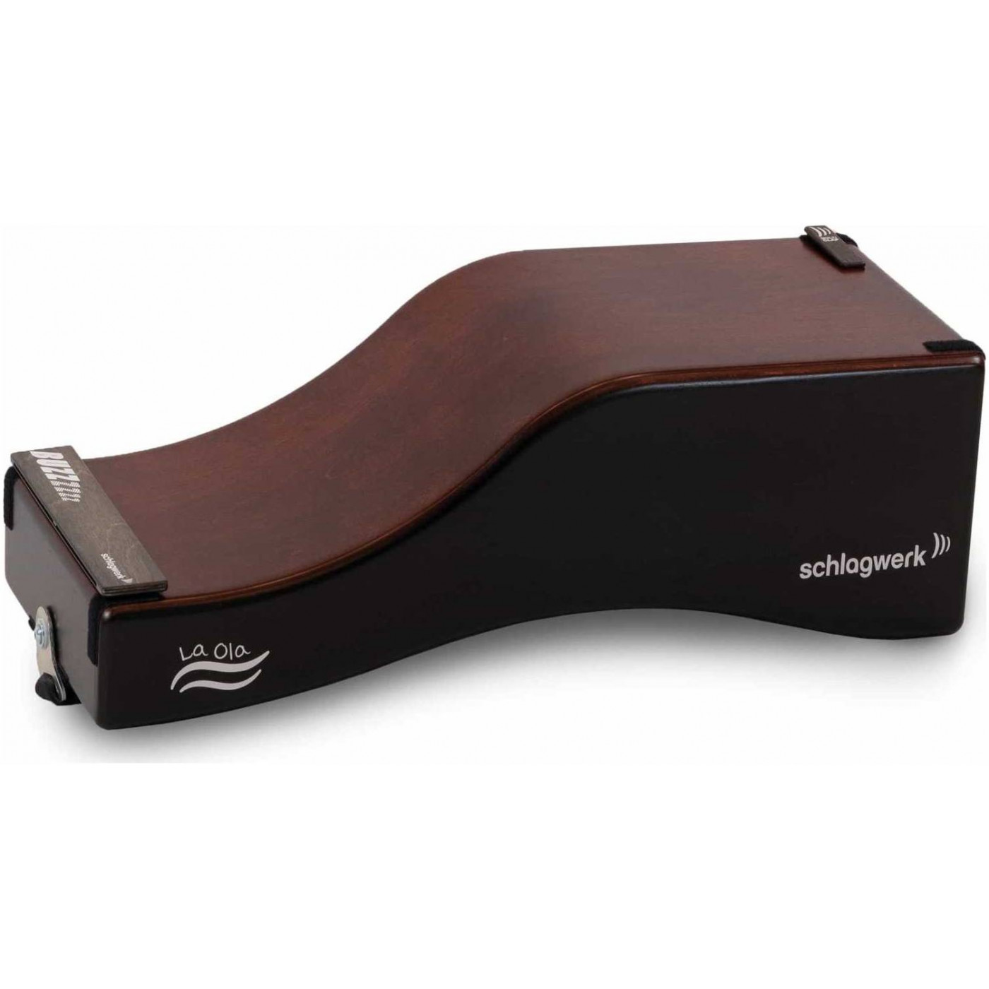 SCHLAGWERK LO70RED La Ola Drum - гибрид бонго и кахона, в комплекте: чехол, buzzboard и мультиклэпы в магазине для музыкантов Рок-н-Ролл