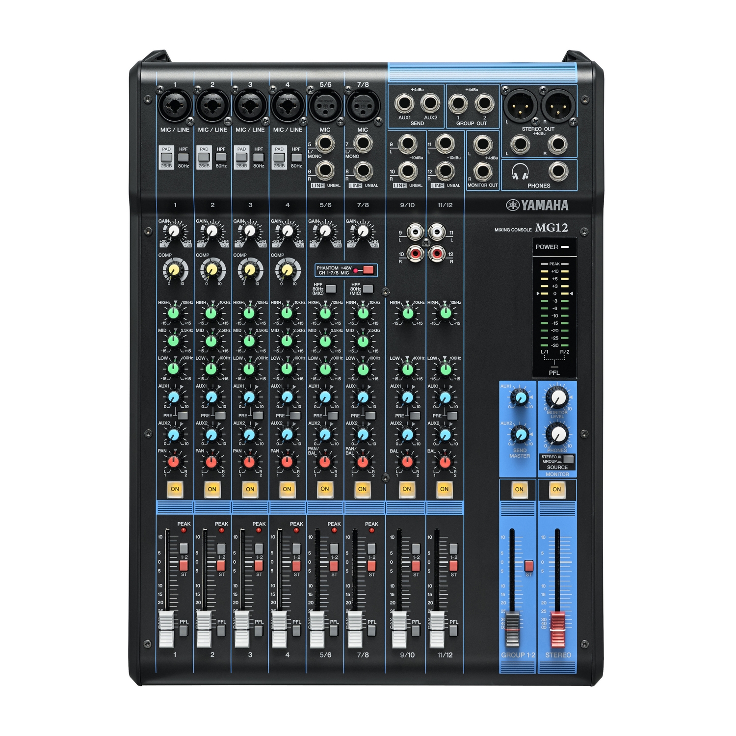 Yamaha MG12 - Микшерный пульт в магазине для музыкантов Рок-н-Ролл