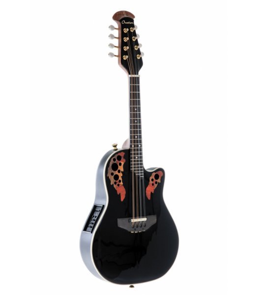 OVATION MM68AX-5 Americana Collection Black - Электромандолина с кейсом в магазине для музыкантов Рок-н-Ролл