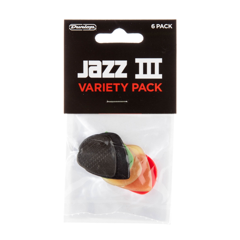 Dunlop PVP103 - Набор медиаторов Jazz III Pick Variety Pack 6шт в магазине для музыкантов Рок-н-Ролл