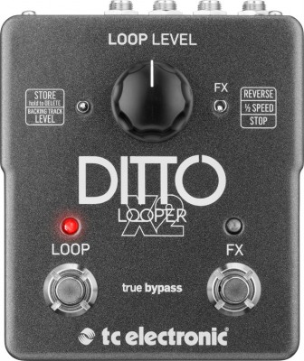 TC Electronic DITTO X2 LOOPER - Гитарная Loop педаль эффектов "реверс" и "замедление" в магазине для музыкантов Рок-н-Ролл