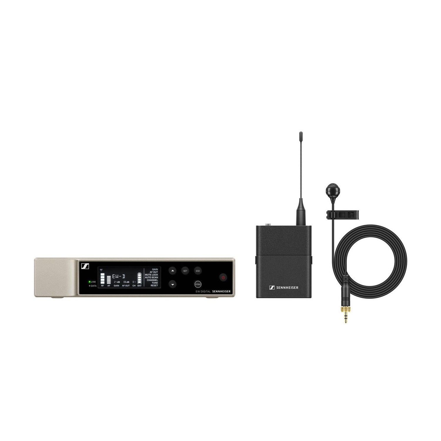 SENNHEISER EW-D ME4 SET (R1-6) - цифр. радиосистема с поясным передатчиком и петличным микр.ME4,R1-6 в магазине для музыкантов Рок-н-Ролл