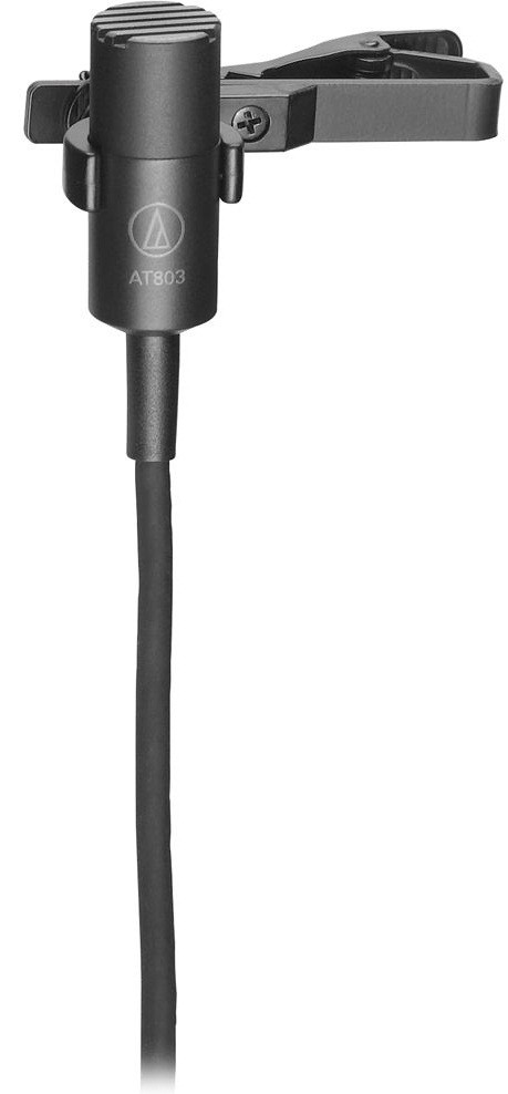Audio-Technica AT803b - Микрофон петличный широконапр.конденс. в магазине для музыкантов Рок-н-Ролл