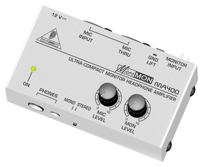 Behringer MA 400 Micromon - компактный мониторный в магазине для музыкантов Рок-н-Ролл