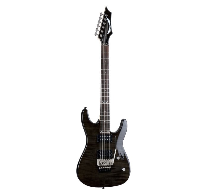 Dean C350F TBK - Электрогитара Custom 350 Floyd Trans Black в магазине для музыкантов Рок-н-Ролл