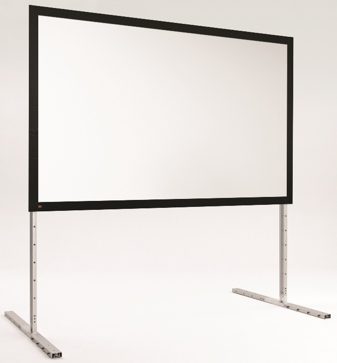 Draper FocalPoint NTSC (3:4) 686/270" 411*549 XT1000VB (BM1300) (black backed) silver frame  - Экран в магазине для музыкантов Рок-н-Ролл