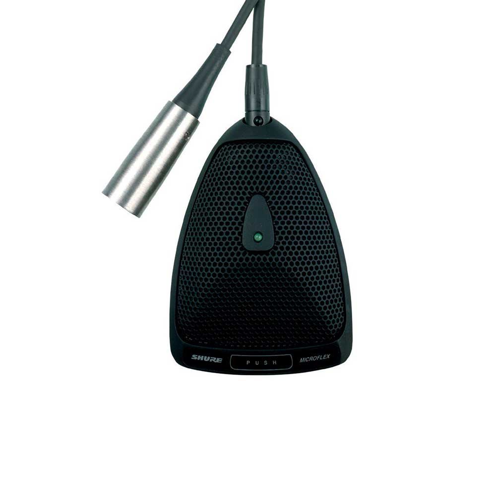 Shure MX393/C - плоский (поверхностный) конденсаторный кардиоидный микрофон с  программируемым перек в магазине для музыкантов Рок-н-Ролл