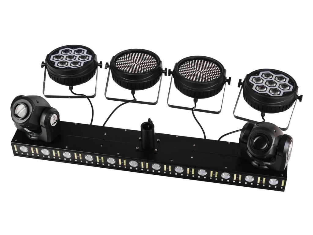 LFocus FO-1205Z-B - Комплект светодиодного оборудования в магазине для музыкантов Рок-н-Ролл
