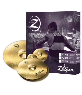 Zildjian PLANET Z PLZ1316 -  набор тарелок (Hi-hat 13`, Crash 16`) в магазине для музыкантов Рок-н-Ролл