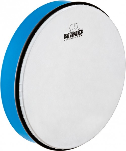 MEINL NINO6SB - бубен (ручной барабан) 12" с колотушкой, синий, мембрана пластик в магазине для музыкантов Рок-н-Ролл