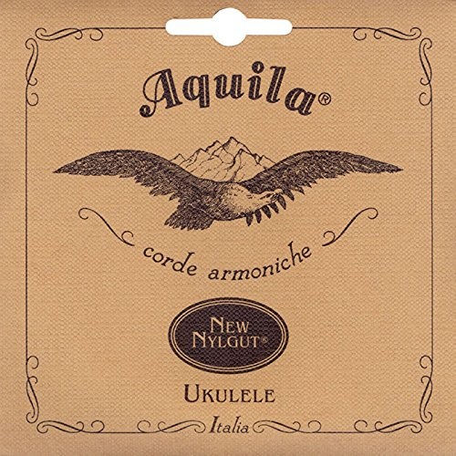 AQUILA NEW NYLGUT 21U - струны для укулеле баритон (Low D-G-B-E). 3 и 4 струны в оплетке. в магазине для музыкантов Рок-н-Ролл