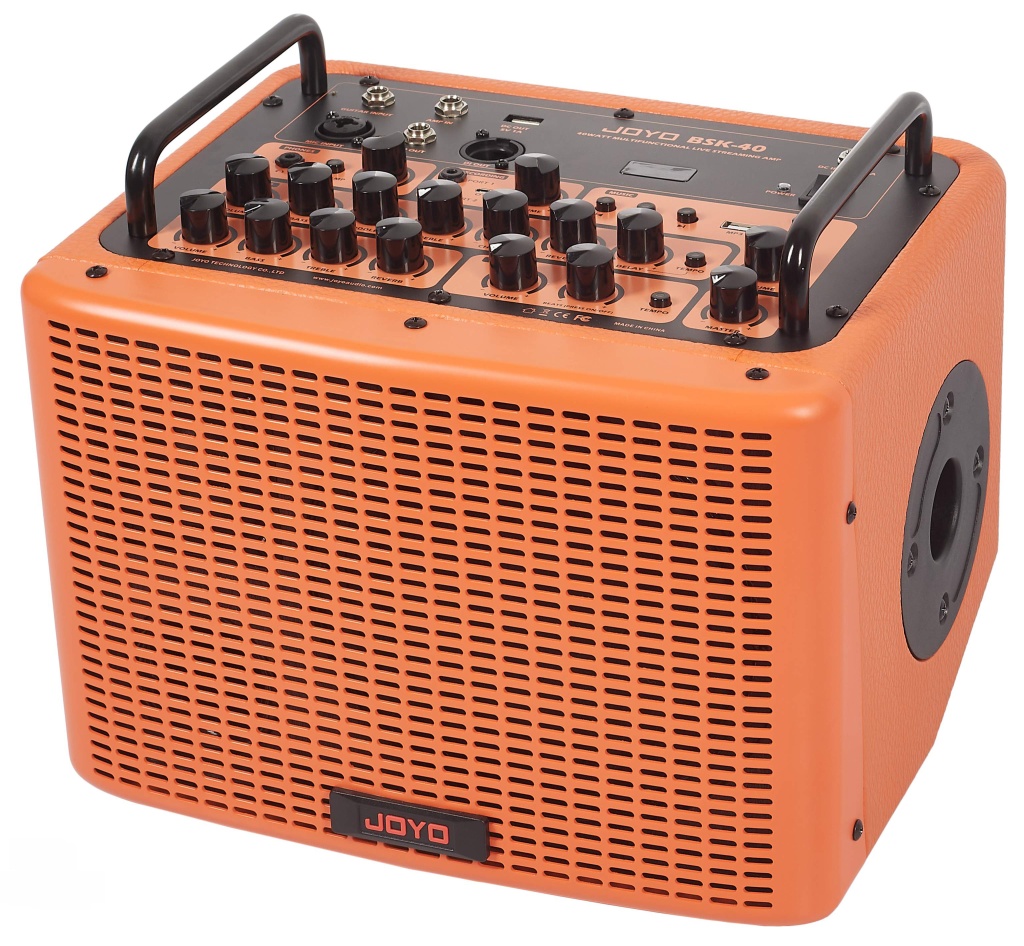 Joyo BSK-40-OR - Комбоусилитель для акустической гитары, 40Вт, оранжевый в магазине для музыкантов Рок-н-Ролл