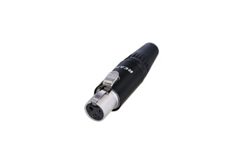 Neutrik RT3FC-B-W - кабельный разъем mini XLR female 3 контакта,влагозащищённый в магазине для музыкантов Рок-н-Ролл