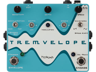 PIGTRONIX EMT Tremvelope Envelope Modulated Tremolo - эффект гитарный динамическое тремоло в магазине для музыкантов Рок-н-Ролл