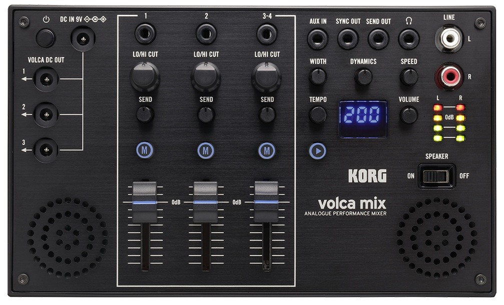 Korg volca mix - 4-канальный аналоговый микшер в магазине для музыкантов Рок-н-Ролл