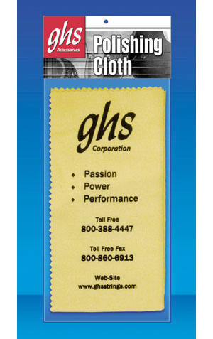 GHS Polishing Cloth A7 - салфетка для полировки инструментов в магазине для музыкантов Рок-н-Ролл