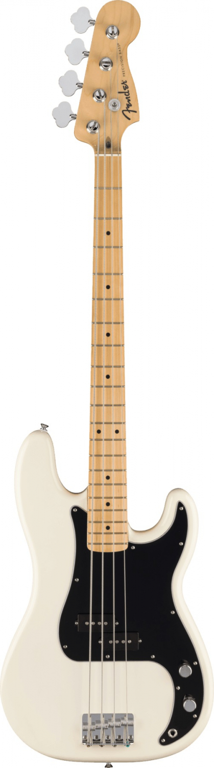 FENDER Standard Precision Bass Olympic White - бас-гитара в магазине для музыкантов Рок-н-Ролл