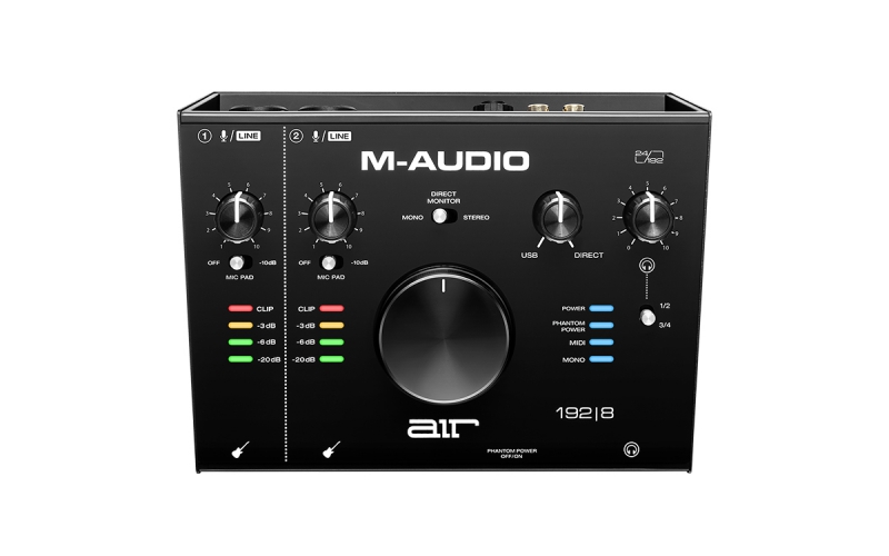M-Audio AIR 192 | 8 AIR 192 | 8 -USB аудио интерфейс в магазине для музыкантов Рок-н-Ролл