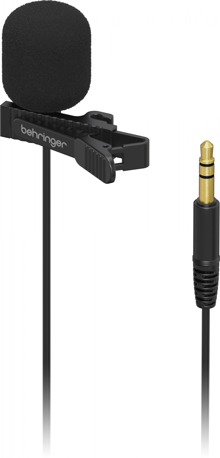 Behringer BC LAV GO конденсаторный петличный микрофон, разъем  3.5 mm TRS, переходник на 3.5 mm TRRS в магазине для музыкантов Рок-н-Ролл