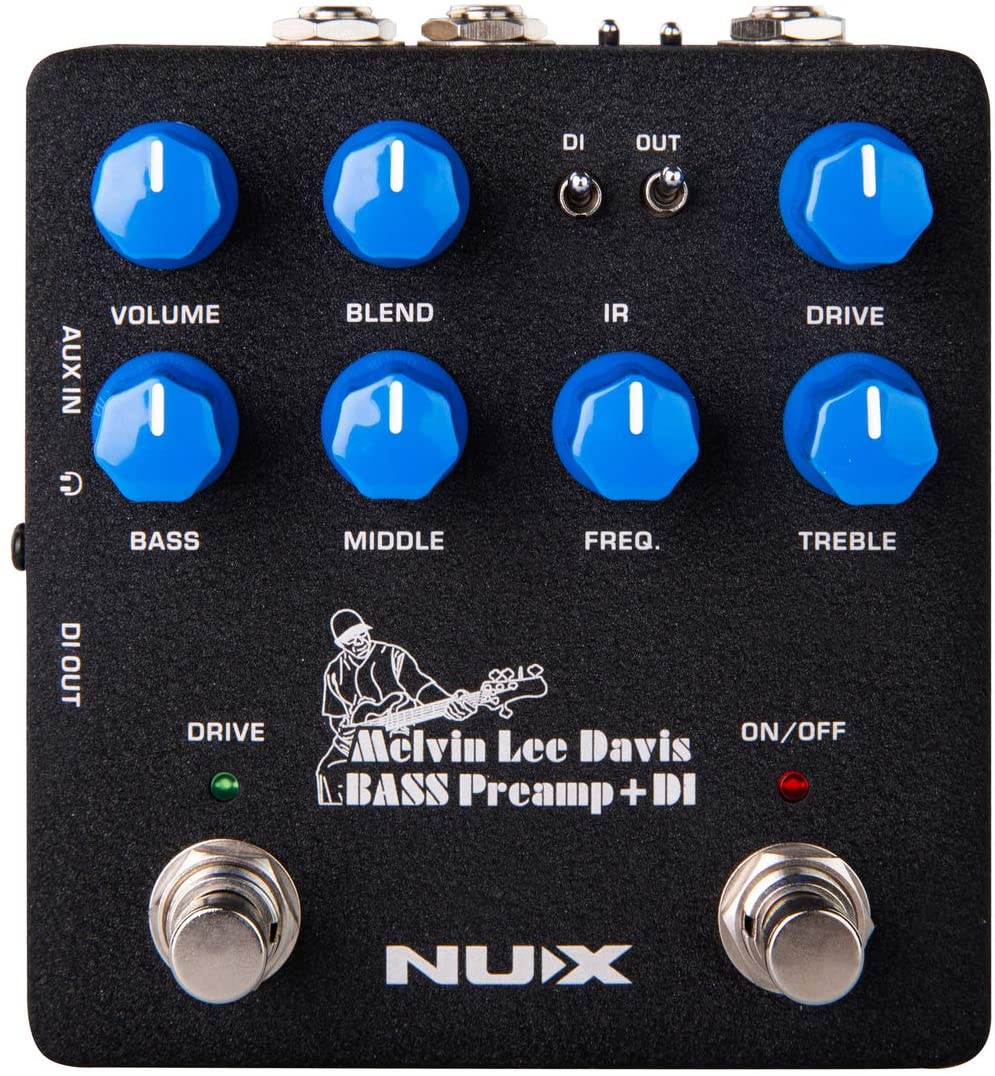 Nux NBP-5 Melvin Lee Davis - Басовый предусилитель + DI в магазине для музыкантов Рок-н-Ролл