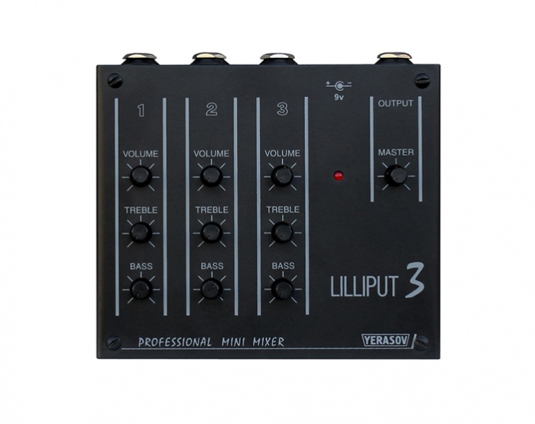 Yerasov LILLIPUT-3C - Микшерный пульт в магазине для музыкантов Рок-н-Ролл