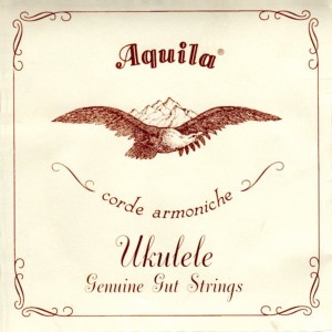 AQUILA GENUINE GUT 1U - жильные струны для укулеле сопрано (High G-C-E-A) в магазине для музыкантов Рок-н-Ролл