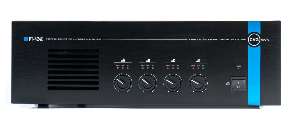 CVGaudio PT-4240 - Профессиональный четырехканальный высококачественный усилитель мощности в магазине для музыкантов Рок-н-Ролл