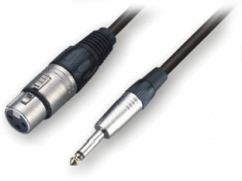ROXTONE MXJ004/5 - Кабель микрофонный, D 6 мм, XLR (RX009-F)-JACK (RJ-024M), 5 м в магазине для музыкантов Рок-н-Ролл