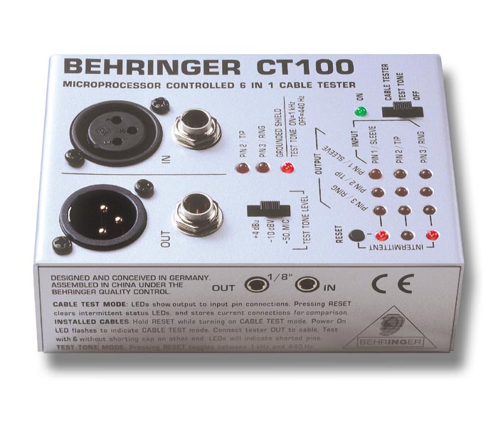 Behringer CT100 - микропроцессорный универсальный в магазине для музыкантов Рок-н-Ролл