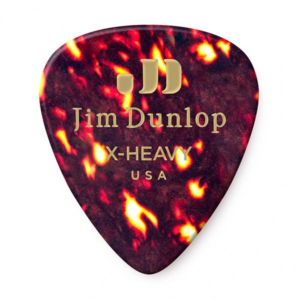 Dunlop 483P05XH Genuine Celluloid - Медиаторы, 12шт, очень толстые в магазине для музыкантов Рок-н-Ролл
