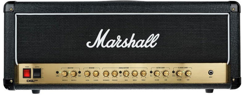 Marshall DSL100 HEAD - Усилитель гитарный ламповый 100Вт, в магазине для музыкантов Рок-н-Ролл
